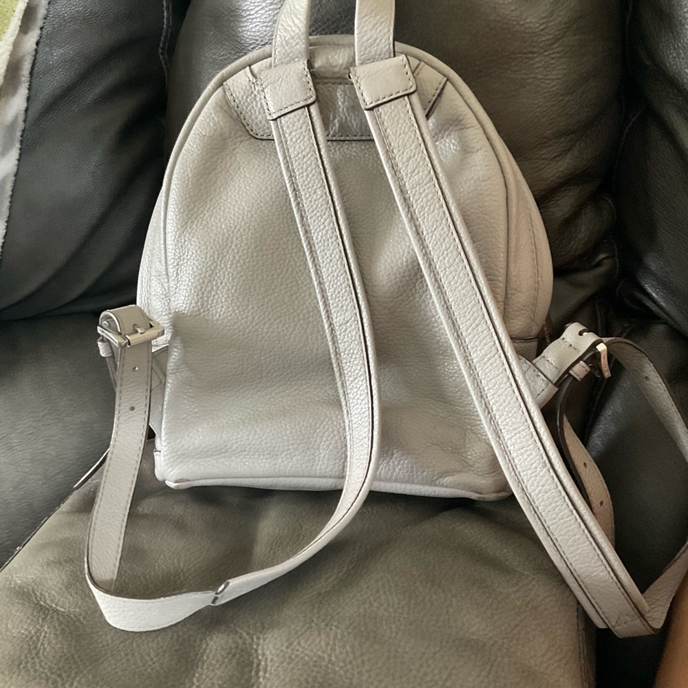 Michael Kors Light Gray Backpack - image 3
